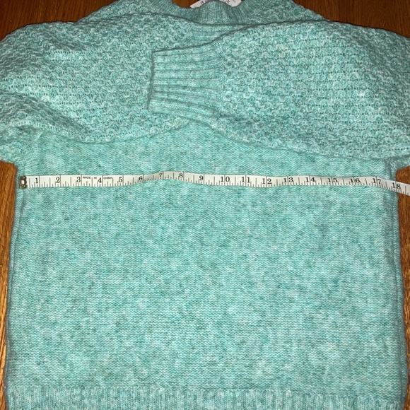 NWT Jcrew honeycomb puff sleeve sweater - Picture 7 of 10